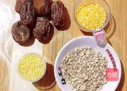 Illustration of how to make candied dates and wheat porridge 2