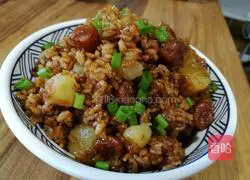 Recipe for Braised Rice with Cured Potatoes Illustration 5