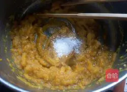  Illustration of how to make pumpkin hair cake 1