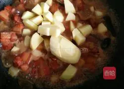 Illustration of how to make braised pork rice bowl 6