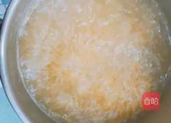 Illustration of how to make millet porridge 2