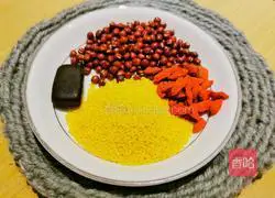 Red bean and millet porridge recipe 1