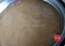 Illustration of how to make two-color hair cake 8