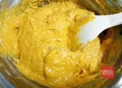 Illustration of how to make pumpkin hair cake 10