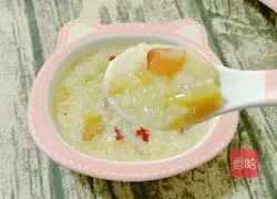 Illustration of how to make chestnut and red date double rice porridge 10