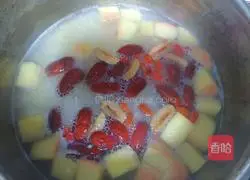 Apple and red date porridge (lazy person) version) illustration 6