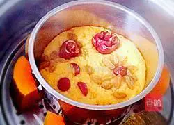 Milk Brown Sugar Bean Paste Corn Hair Cake Recipe Illustration 10