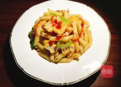 Illustration of how to make Italian dill noodles with soaked anchovies and beans 5