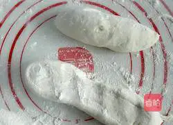 Illustration of how to make leek, egg and shrimp skin filling box 5