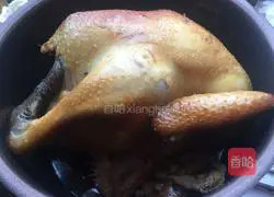 Illustration of rice cooker baked chicken 6