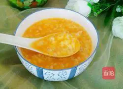 Illustration of how to make pumpkin porridge 8