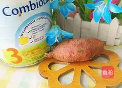 Illustration of how to make sweet potato nutritious rice cereal 1