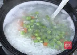 Illustration of how to make pea minced meat porridge 5