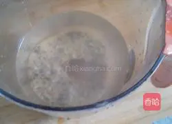 Illustration of how to make nutritious rice cereal 3