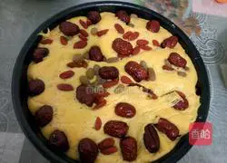 Illustration of how to make pumpkin hair cake 6