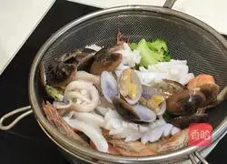 Seafood and Cheese Baked Rice Recipe Illustration 2