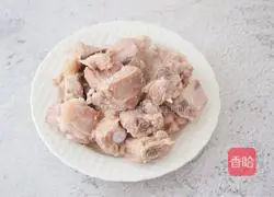 Illustration of how to make scallop and pork ribs porridge 5