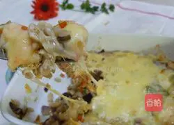 Cheese Baked Rice Recipe Illustration 11