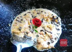 Illustration of how to make vegetarian fried rice noodles 6