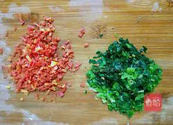 Illustration of how to make spinach and rice porridge (baby food supplement) 6