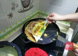 Illustration of how to make pancakes at home 14