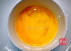 Egg Fried Illustration of how to make rice noodles 2