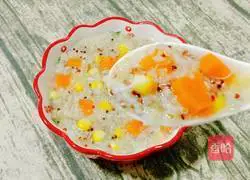 Illustration of how to make quinoa, scallop and seasonal vegetable porridge 11