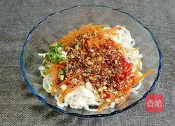 Illustration of how to make cold noodles (simple home-cooked version) 8