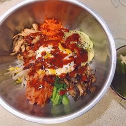 Korean bibimbap