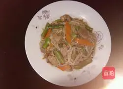 Illustration of how to make braised beans and noodles 5