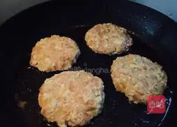 Illustration of how to make tofu hamburger 4