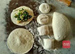 Illustration of how to make three fresh vegetable boxes 3