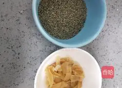 Black Millet Lily Porridge Recipe Illustration 1