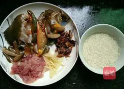 Illustration of how to make delicious crab porridge 2