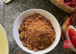 Illustration of how to make brown sugar cake 1