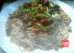 Illustration of making cold noodles 7