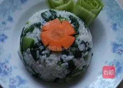 Illustration of how to make braised vegetables with rice 7