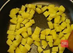 Illustration of braised fermented bean curd and potato rice 2