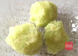 Illustration of how to make pork pot stickers with melon skin 6