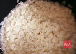 Mushroom and pork belly braised rice Practice illustration 13