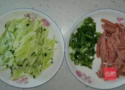 Cold noodles in summer Illustration of how to do it 1