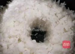 Illustration of how to make glutinous rice 4