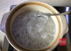 Illustration of how to make rose barley porridge 4