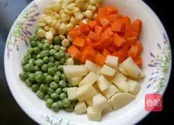 Illustration of Curry Chicken Baked Rice 2