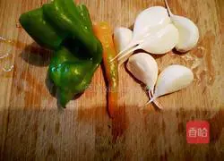 Cold bean noodles Illustration of how to make noodles 1