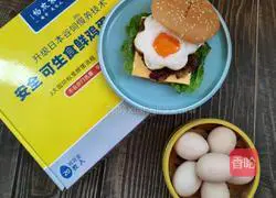 Yunduo Egg Burger Recipe Illustration 13