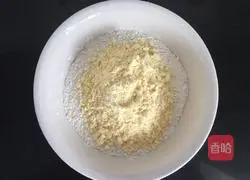 Illustration of how to make wolfberry corn cake 1