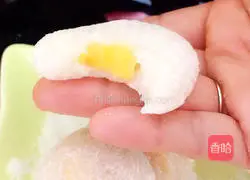 Illustration of how to make mango glutinous rice cake 15