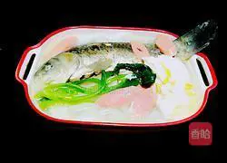 Illustration of how to make crucian carp soup rice noodles 7