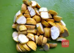 Illustration of how to make chestnut and millet porridge 4